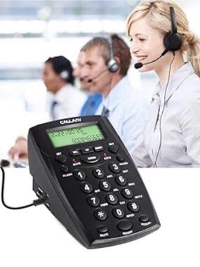Callany Black Desktop VoIP/Phone Keypad